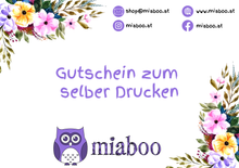 Lade das Bild in den Galerie-Viewer, miaboo-Geschenkgutschein
